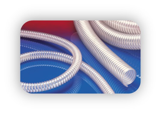 Gaine polyuréthane PU H Antistatique spire acier