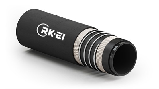 Tuyau PTFE noir lisse pour zones ATEX