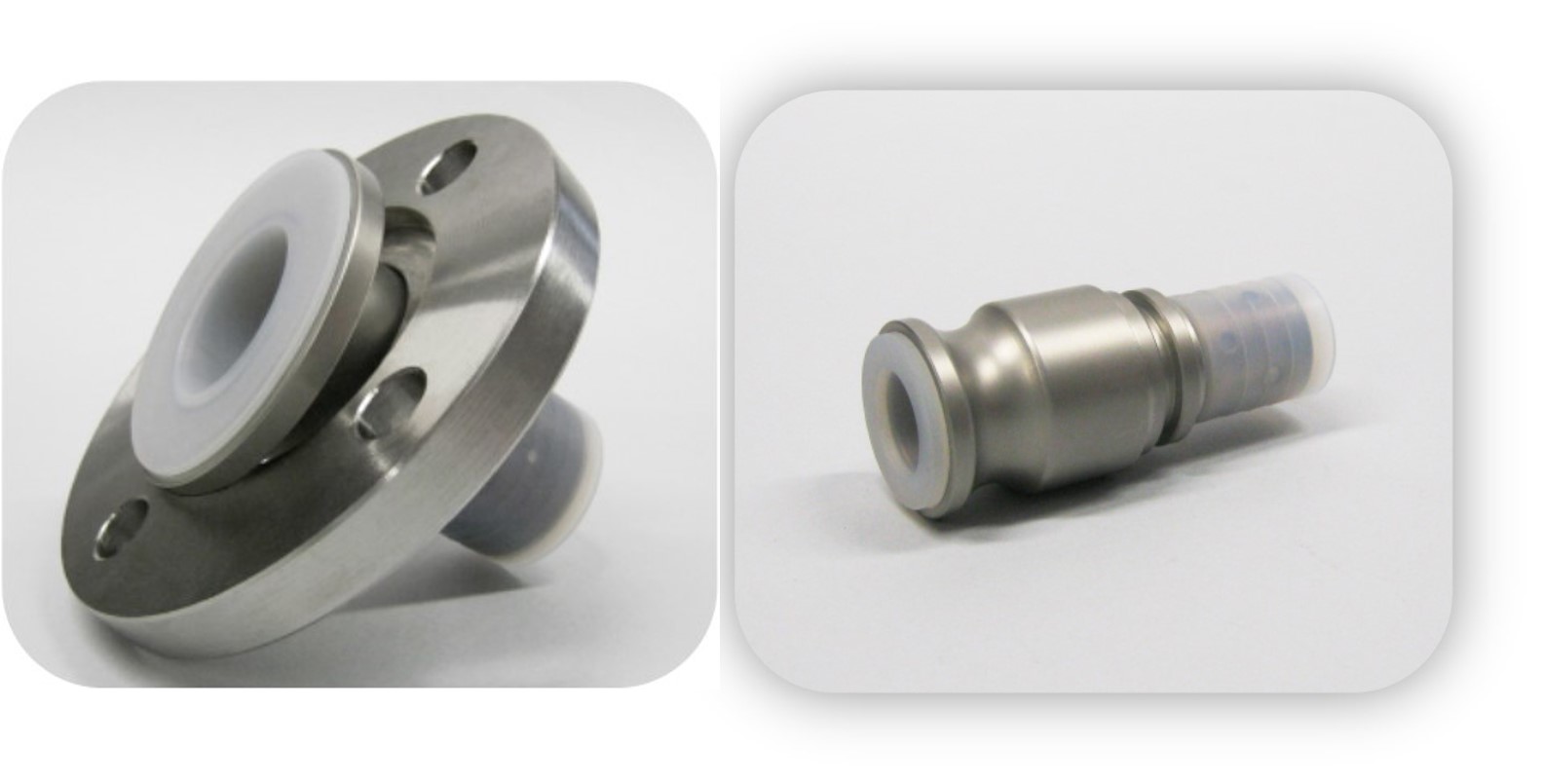 Raccord à sertir revêtus