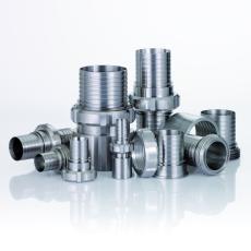 Raccords inox aseptiques pour le process clamp sms