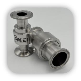 Raccord tournant inox aseptique