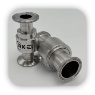 Raccord tournant inox aseptique